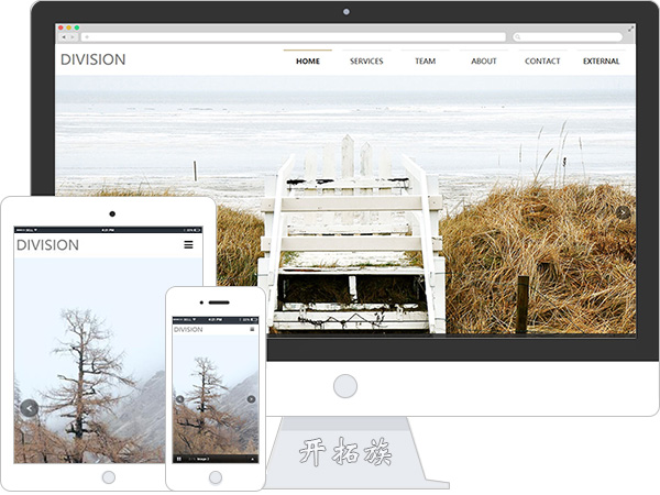 全屏js交互大图模特摄影写真宣传公司响应式网站模板 效果图 全屏js交互大图模特摄影写真宣传公司响应式网站模板 效果图