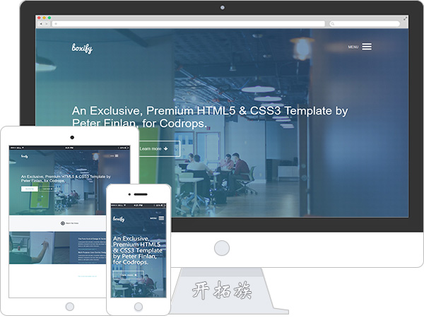 大气html5前端制作编辑公司官网网站模板