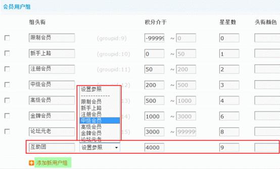 Discuz论坛用户组如何设置 第20张 Discuz论坛用户组如何设置 第20张