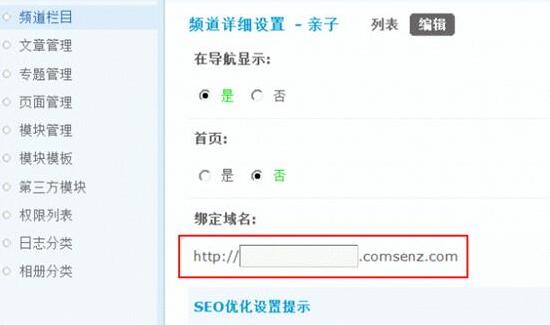 Discuz论坛频道管理如何设置 第4张